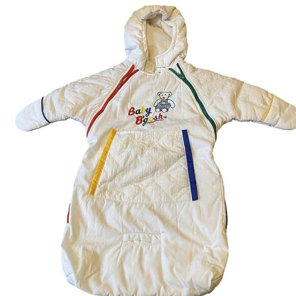 Oshkosh Baby B’gosh Other - VTG OshKosh Baby B’gosh Unisex Baby Snow Suit Outerwear 0/9M Bear Embroidery